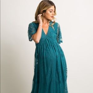 Pink Blush Maternity Dress